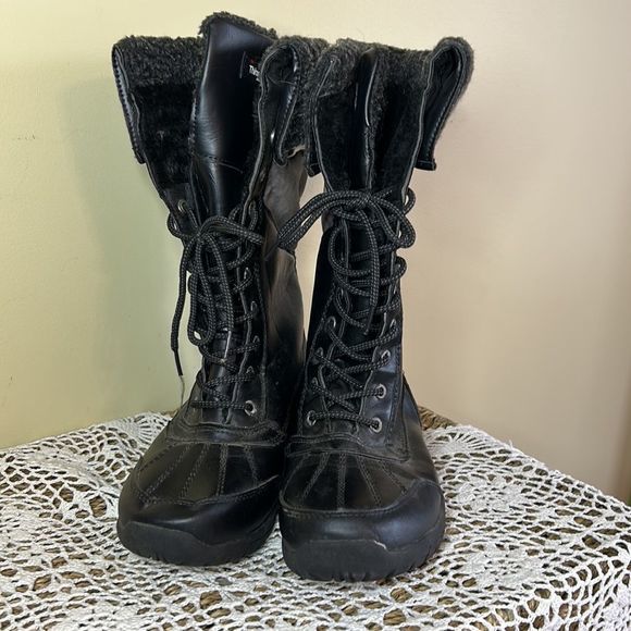 Ladies thinsulate lined winter boots, size 7 - Picture 4 of 9